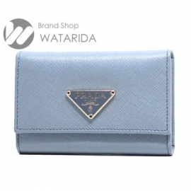 【New arrivals】プラダ サフィアーノレザーキーケース