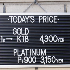 2020年1月12日 金･プラチナ買取価格