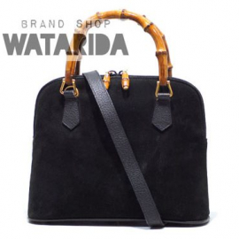 【New arrivals】グッチ ヴィンテージ バンブースエード 2WAYバッグ 000 2214 0290