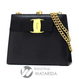 【New arrivals】フェラガモ ヴァラチェーンショルダーバッグ 223054