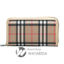 【New arrivals】バーバリー ELMORE VINTAGE CHECK WALLET 8021729