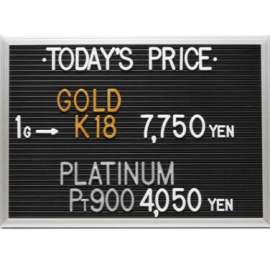 2023年12月2日本日の金･プラチナ買取価格