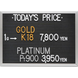 2024年2月25日本日の金･プラチナ買取価格