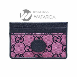 【New arrivals】グッチ GG マルチカラー キャンバス カードケース 659601