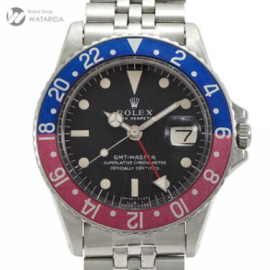 【New arrivals】ロレックス GMTマスター 1675 ペプシ MK1 USAジュビリー