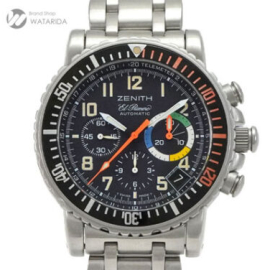 【New arrivals】ゼニス レインボーフライバック クロノグラフ 02.0480.405/24