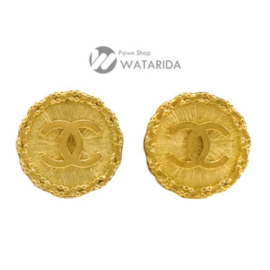 【New arrivals】シャネル ココマーク ラウンド イヤリング 95〇P