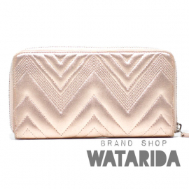 【NewArrivals】シャネル  Vステッチラウンドファスナーウォレット