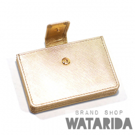 【New Arrivals】プラダ　サフィアーノレザーアコーディオンカードケース