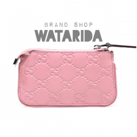 【New Arrivals】グッチ グッチシマ レザーコインケース