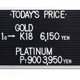 2022年6月2日 本日の金･プラチナ買取価格