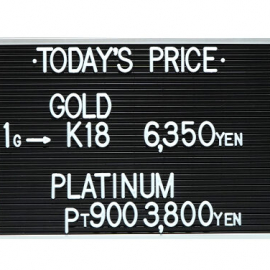 2023年2月21日本日の金･プラチナ買取価格