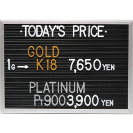 2024年1月16日本日の金･プラチナ買取価格