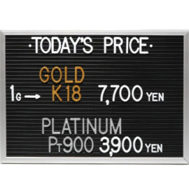 2024年2月3日本日の金･プラチナ買取価格