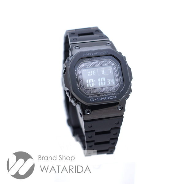 川崎の質屋【渡田質店】カシオ 腕時計 G-SHOCK GMW-B5000GD-1JF SS フルメタル ブラック 箱・説明書付 未使用品 【送料無料】のご紹介です。