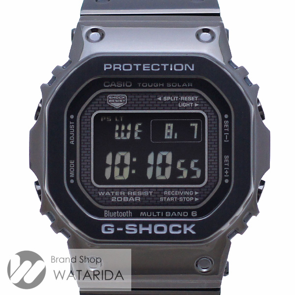 川崎の質屋【渡田質店】カシオ 腕時計 G-SHOCK GMW-B5000GD-1JF SS フルメタル ブラック 箱・説明書付 未使用品 【送料無料】のご紹介です。