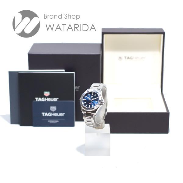 川崎の質屋【渡田質店】タグホイヤー 腕時計 アクアレーサー WBD1112.BA0928 SS Qz 青文字盤 箱・保付 【送料無料】 のご紹介です。