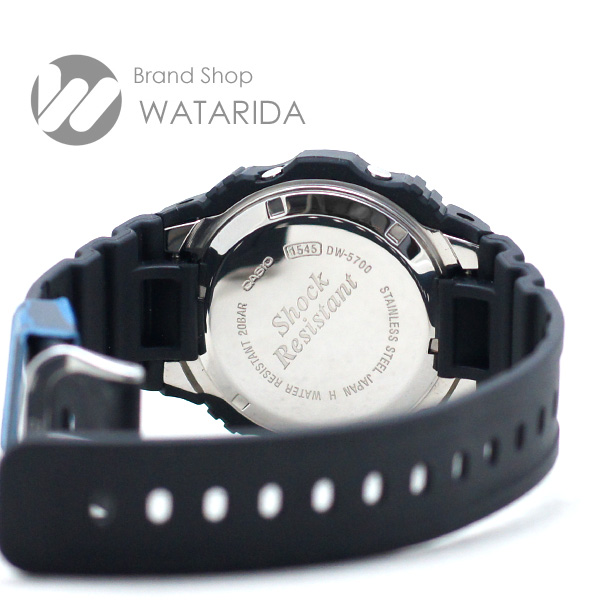 川崎の質屋【渡田質店】カシオ 腕時計 G-SHOCK DW-5700ML-1JF 20周年記念モデル スティング ブラック ラバー 箱・保付 未使用品【送料無料】のご紹介です。