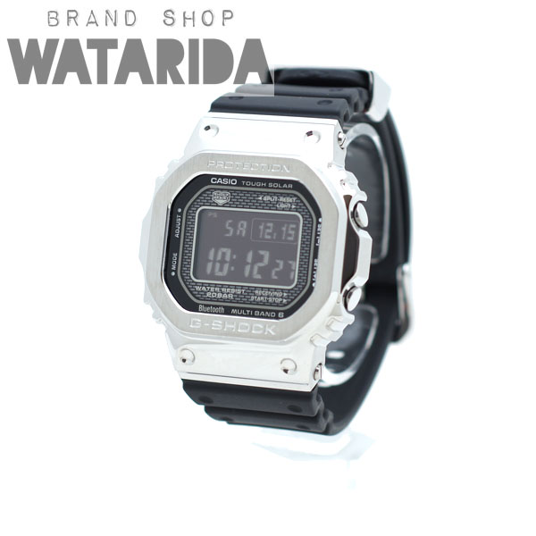川崎の質屋【渡田質店】カシオ 腕時計 G-SHOCK GMW-B5000-1JF SS 充電池式 スマートフォンリンク 箱・取説付 【送料無料】のご紹介です。