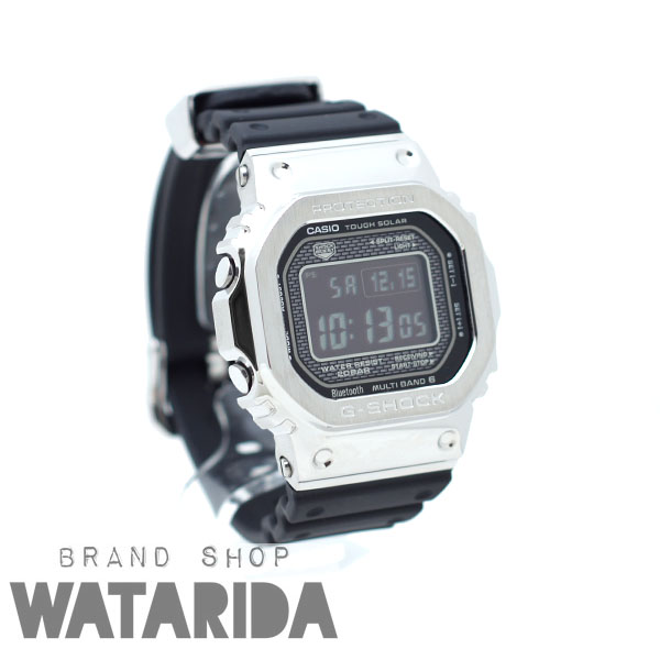 川崎の質屋【渡田質店】カシオ 腕時計 G-SHOCK GMW-B5000-1JF SS 充電池式 スマートフォンリンク 箱・取説付 【送料無料】のご紹介です。