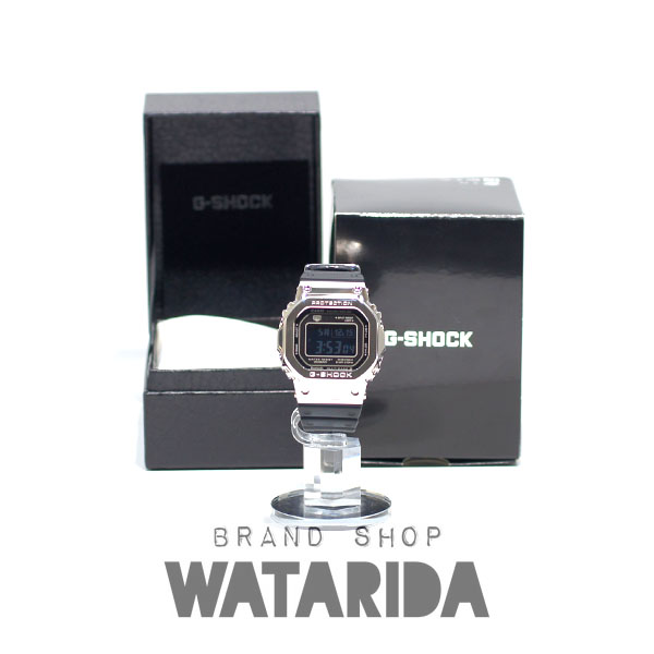 川崎の質屋【渡田質店】カシオ 腕時計 G-SHOCK GMW-B5000-1JF SS 充電池式 スマートフォンリンク 箱・取説付 【送料無料】のご紹介です。