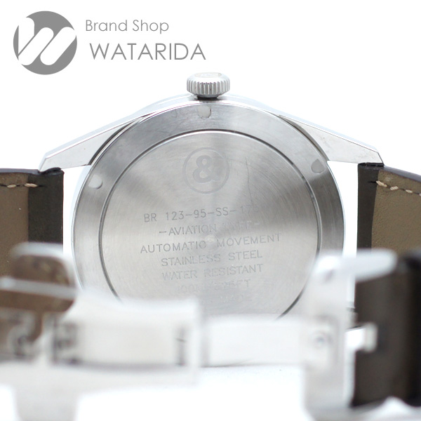 川崎の質屋【渡田質店】ベル&ロス 腕時計 ヴィンテージ123 V-BR123ORIG-BE-CA SS レザー 箱・保証書付 【送料無料】のご紹介です。