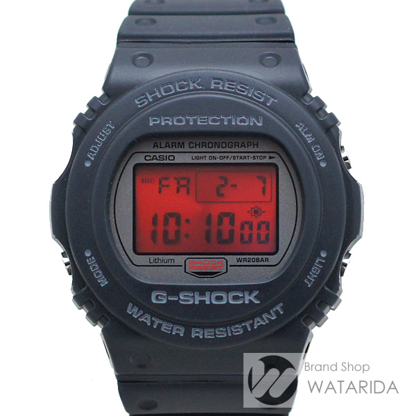 川崎の質屋【渡田質店】カシオ 腕時計 G-SHOCK DW-5700ML-1JF 20周年記念モデル スティング ブラック ラバー 箱・保付 未使用品【送料無料】のご紹介です。