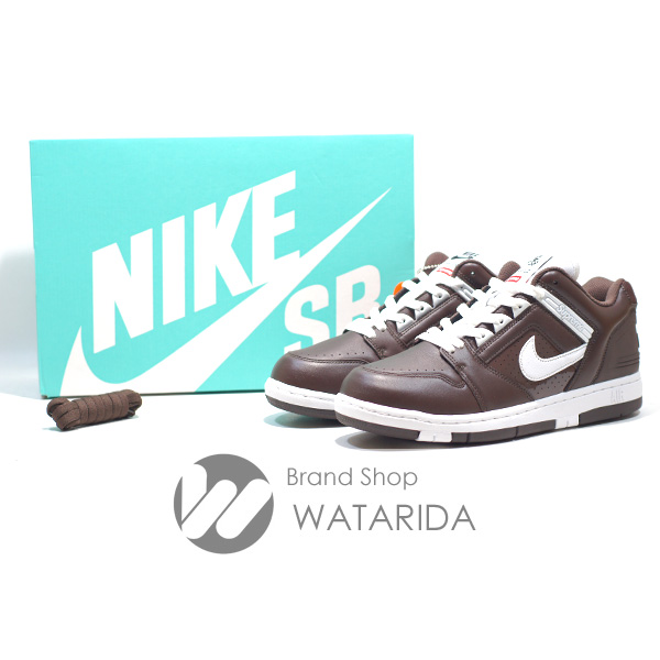 川崎の質屋【渡田質店】ナイキ SB シュプリーム スニーカー AIR FORCE 2 LOW AA0871 212 US9 27cm BAROQUE BROWN 箱・タグ付 【送料無料】のご紹介です。