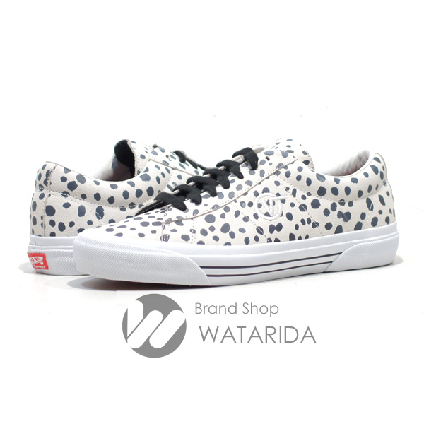 川崎の質屋【渡田質店】ヴァンズ シュプリーム スニーカー VANS SID PRO SUPREME Dalmatian VN0A3XTISSJP 箱・交換用ヒモ付 未使用品 【送料無料】のご紹介です。