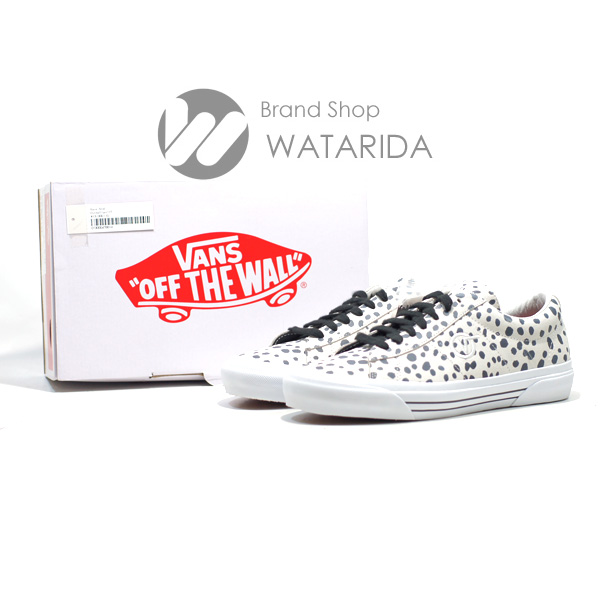 川崎の質屋【渡田質店】ヴァンズ シュプリーム スニーカー VANS SID PRO SUPREME Dalmatian VN0A3XTISSJP 箱・交換用ヒモ付 未使用品 【送料無料】のご紹介です。