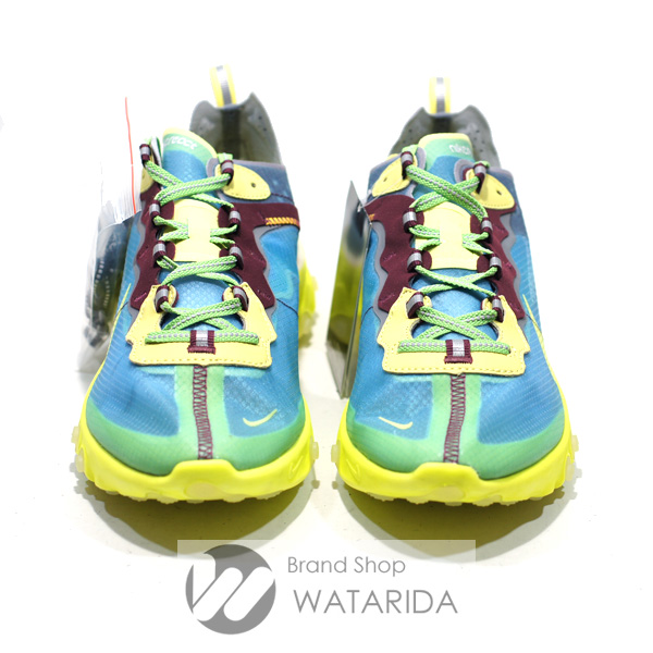 川崎の質屋【渡田質店】ナイキ スニーカー REACT ELEMENT 87/UNDER COVER BQ2718 400 US9 27cm LAKE SIDE 箱・タグ付 未使用品 【送料無料】のご紹介です。