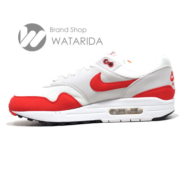 川崎の質屋【渡田質店】ナイキ スニーカー AIR MAX 1 ANNIVERSARY 908375-103 UNIVERSITY RED 箱・交換用ヒモ付 未使用品 【送料無料】のご紹介です。