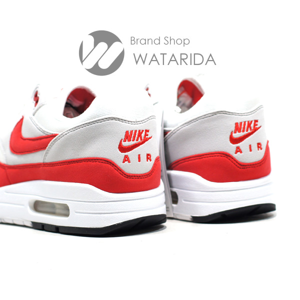 川崎の質屋【渡田質店】ナイキ スニーカー AIR MAX 1 ANNIVERSARY 908375-103 UNIVERSITY RED 箱・交換用ヒモ付 未使用品 【送料無料】のご紹介です。