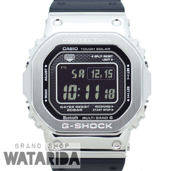 川崎の質屋【渡田質店】 カシオ 腕時計 G-SHOCK GMW-B5000-1JF SS 充電池式 スマートフォンリンク 箱・取説付 【送料無料】のご紹介です。