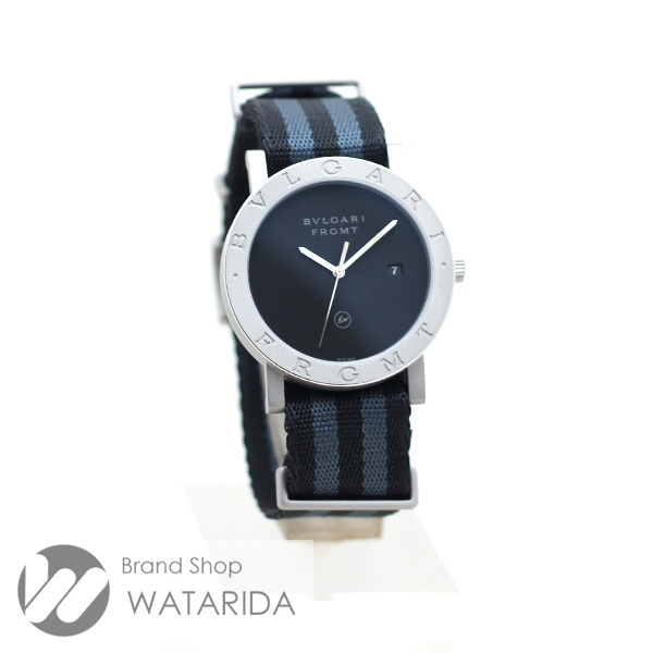 川崎の質屋 渡田質店 ブルガリ 腕時計 ブルガリ・ブルガリ フラグメントデザイン 103443 FRAGMENT x BVLGARI 箱・替えベルト付 未使用品 送料無料 のご紹介です。
