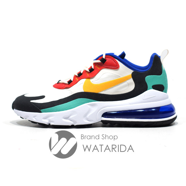 川崎の質屋 渡田質店 ナイキ スニーカー AIR MAX 270 REACT AO4971-002 PHANTOM UNIVERSITY GOLD 箱付 送料無料 のご紹介です。