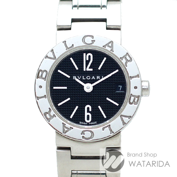 川崎の質屋 渡田質店 ブルガリ 腕時計 ブルガリブルガリ BB23 SS レディース Qz 黒文字盤 送料無料 のご紹介です。