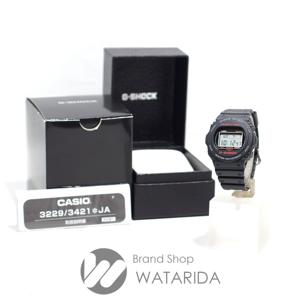 川崎の質屋 渡田質店 カシオ 腕時計 G-SHOCK DW-5750E-1JF ブラック ラバー 箱・保付 全国一律送料500円(税抜) のご紹介です。