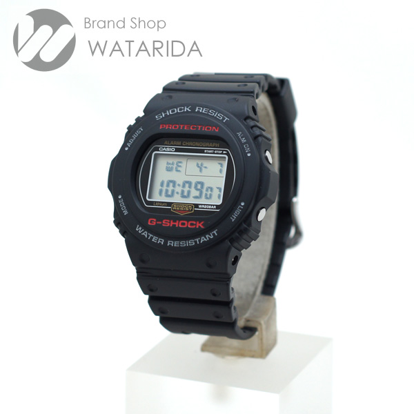 川崎の質屋 渡田質店 カシオ 腕時計 G-SHOCK DW-5750E-1JF ブラック ラバー 箱・保付 全国一律送料500円(税抜) のご紹介です。