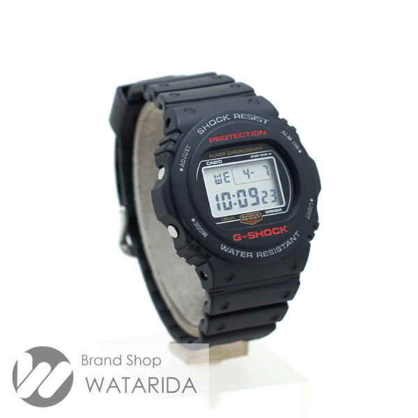 川崎の質屋 渡田質店 カシオ 腕時計 G-SHOCK DW-5750E-1JF ブラック ラバー 箱・保付 全国一律送料500円(税抜) のご紹介です。