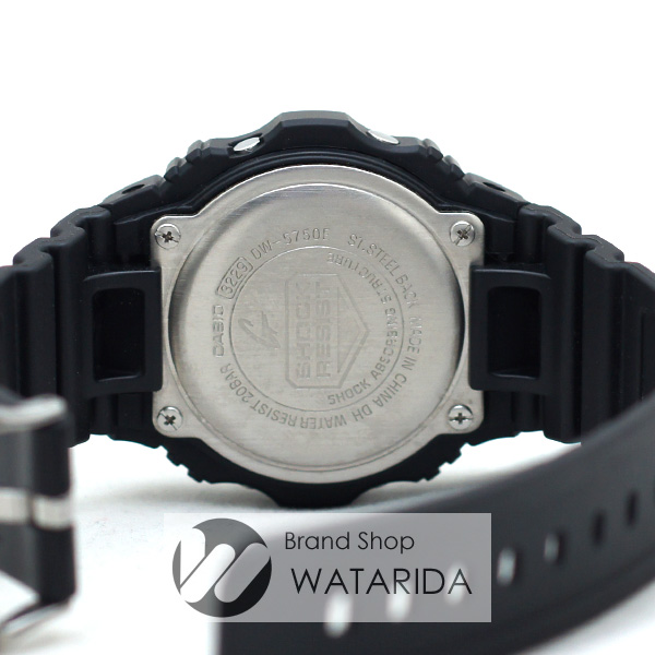 川崎の質屋 渡田質店 カシオ 腕時計 G-SHOCK DW-5750E-1JF ブラック ラバー 箱・保付 全国一律送料500円(税抜) のご紹介です。