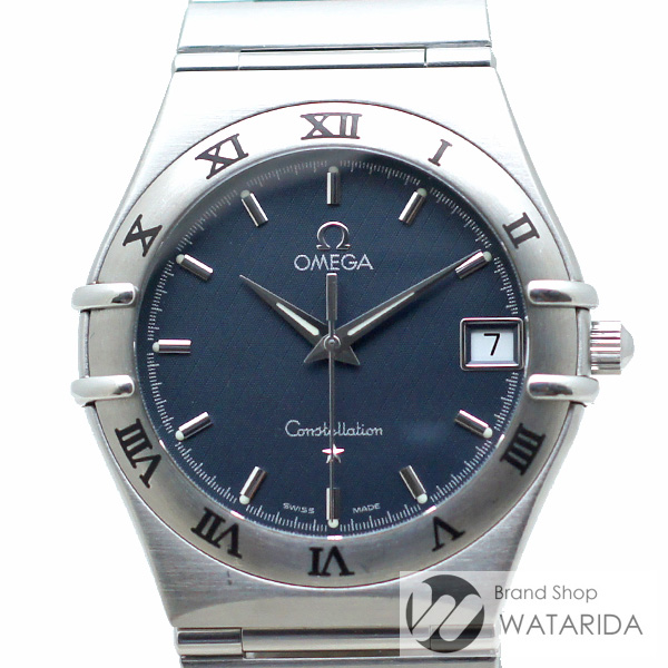 川崎の質屋 渡田質店 オメガ 腕時計 コンステレーション 1512.40 Qz ネイビー文字盤 SS 送料無料 のご紹介です。