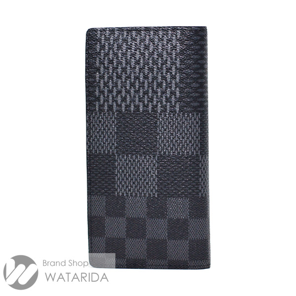 川崎の質屋 渡田質店 ルイヴィトン 財布 ポルトフォイユ・ブラザ NM N60436 ダミエ・グラフィット 3D キャンバス 箱・袋付 未使用品 送料無料 のご紹介です。