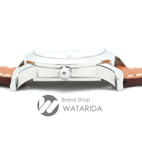 川崎の質屋 渡田質店 エルメス 腕時計 Hウォッチ ロンド HR1.210 SS 白文字盤 □M刻 箱・保付 送料無料 のご紹介です。