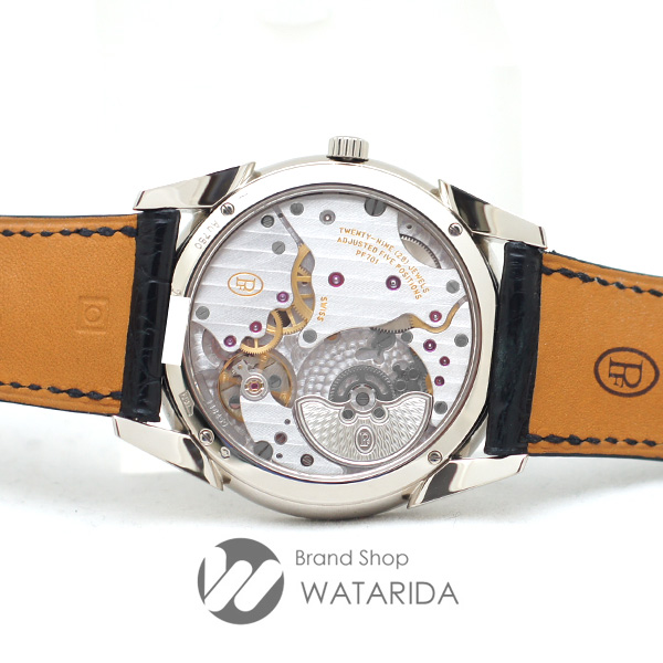 川崎の質屋 渡田質店 パルミジャーニ フルリエ 腕時計 トンダ 1950 PFC267-1200300 Au750 エルメス製 アリゲーターレザー ベルト ブラック 箱・保付 送料無料 のご紹介です。