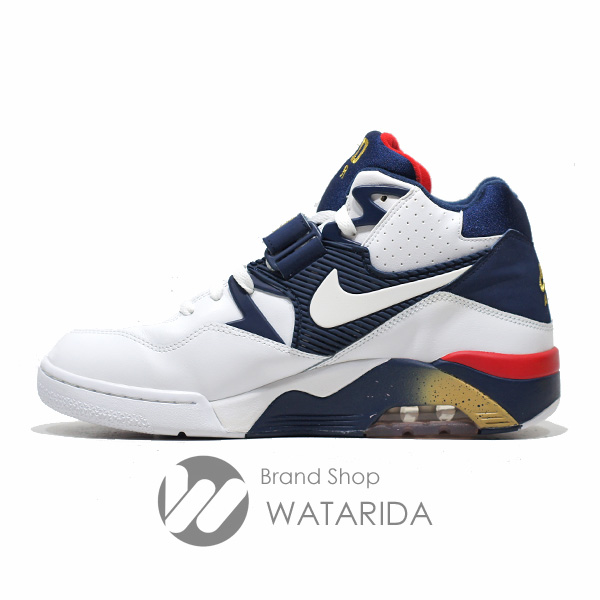 川崎の質屋 ナイキ NIKE スニーカー AIR FORCE 180 310095 100 オリンピック WHITE NAVY 箱付 送料無料 のご紹介です。