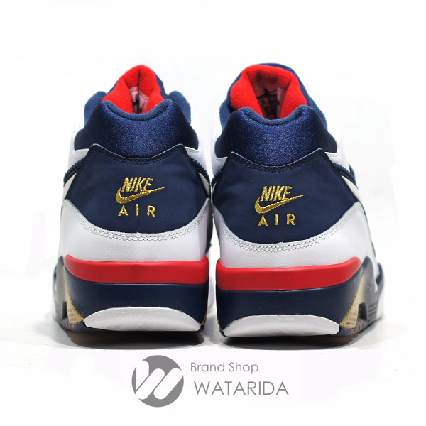 川崎の質屋 ナイキ NIKE スニーカー AIR FORCE 180 310095 100 オリンピック WHITE NAVY 箱付 送料無料 のご紹介です。