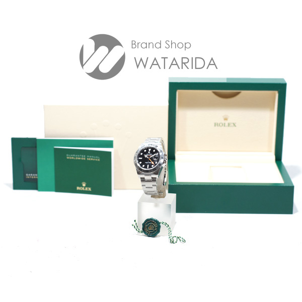 川崎の質屋 ロレックス ROLEX 腕時計 エクスプローラー II 226570 黒文字盤 SS 2021年新作 箱・保付 保護シールなし 未使用品 送料無料 のご紹介です。