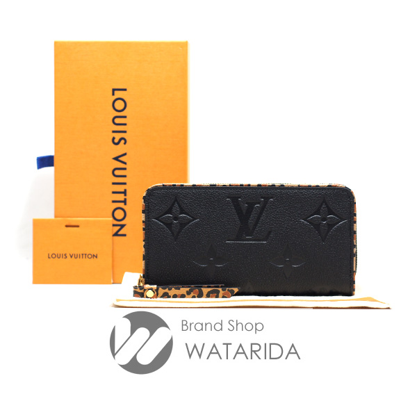 川崎の質屋 渡田質店 ルイヴィトン 財布 ジッピー・ウォレット M80680 ワイルド・アット・ハート ノワール 箱・袋付 未使用品 送料無料 のご紹介です。