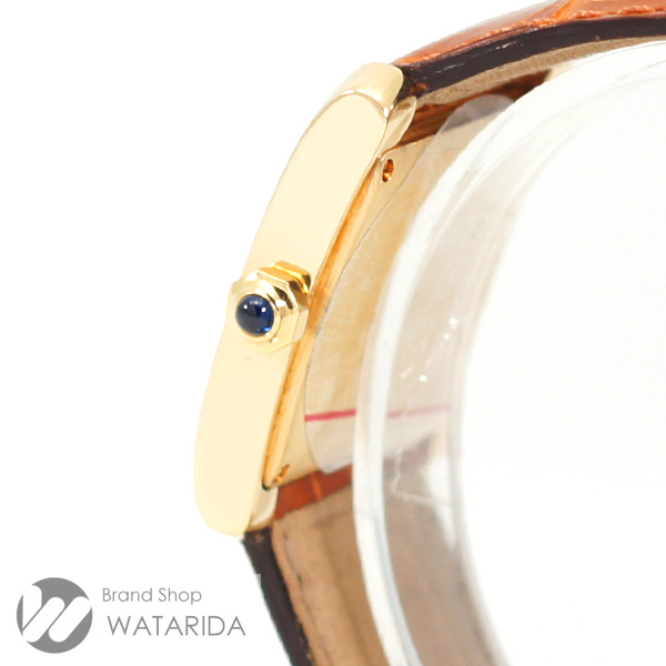 川崎の質屋 渡田質店 カルティエ Cartier タンク フランセーズ MM W5001456 18K クロコダイルベルト アイボリー文字盤 箱・保付 送料無料 のご紹介です。